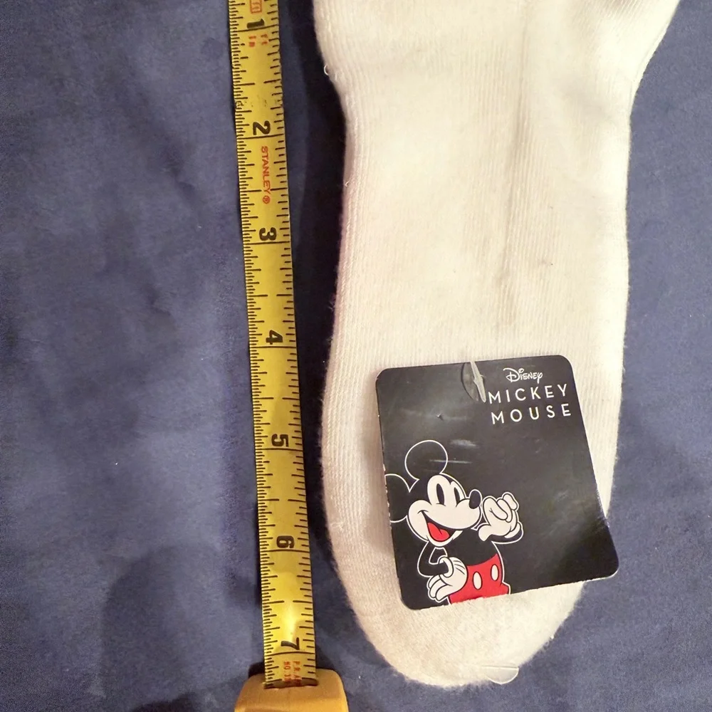 Disney x Forever 21 Red Striped Minnie Mouse Socks